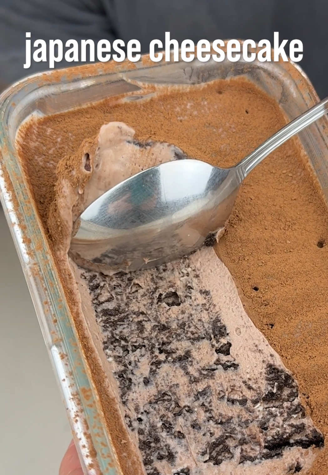 Japanese Chocolate Oreo Cheesecake