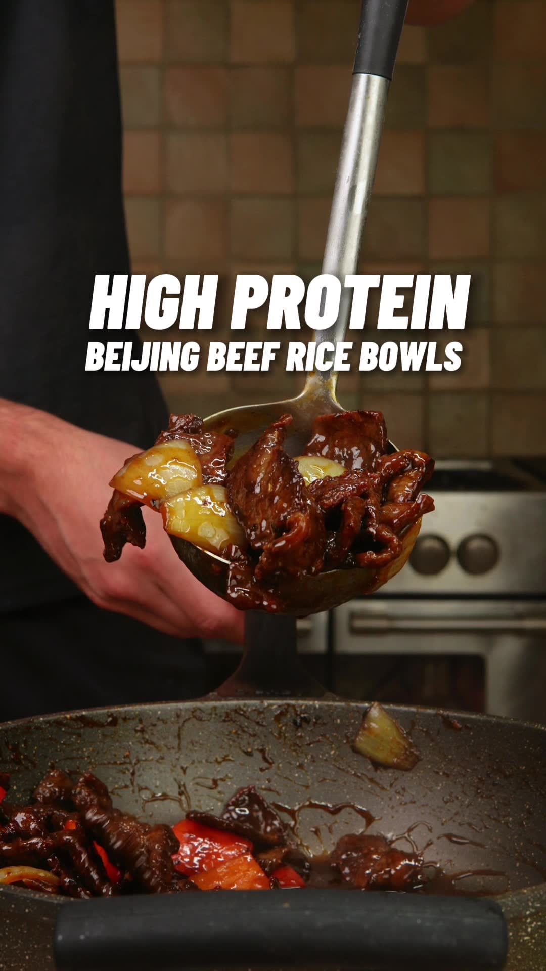 Beijing Beef Rice Bowls