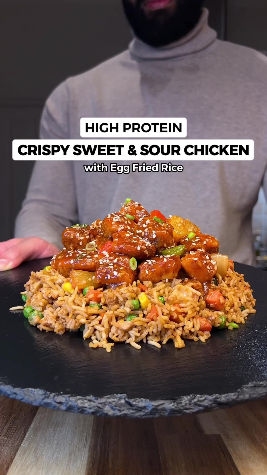 Sweet & Sour Chicken Fried Rice