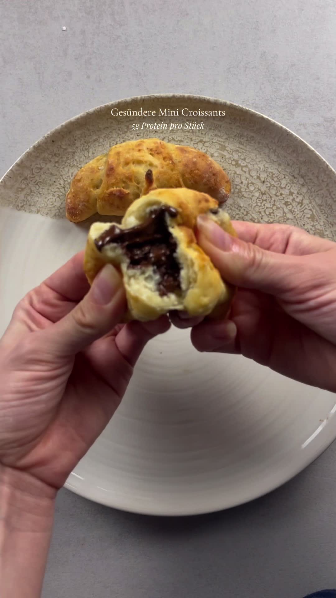 High Protein Mini Croissants