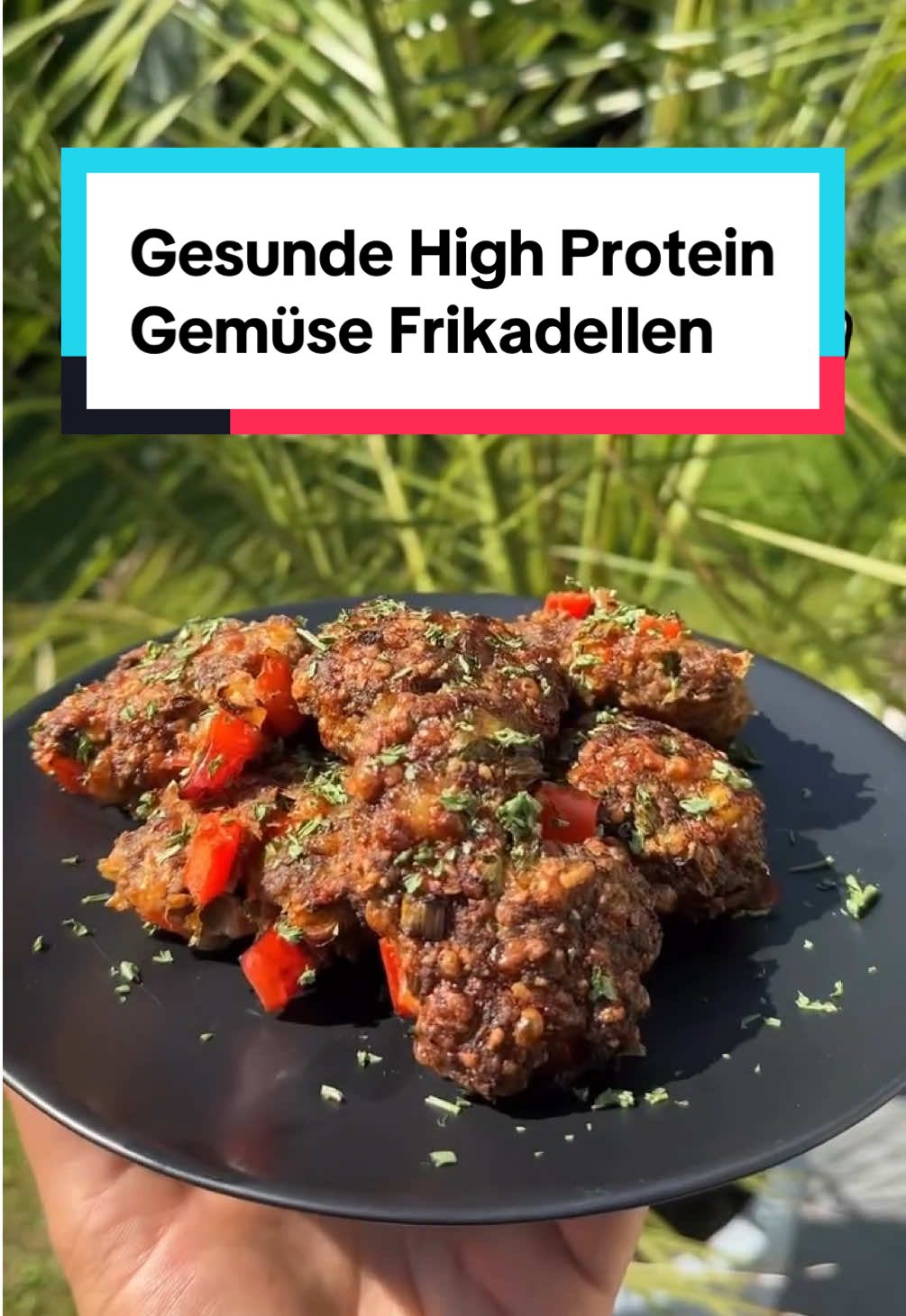 High Protein Gemüse-Frikadellen