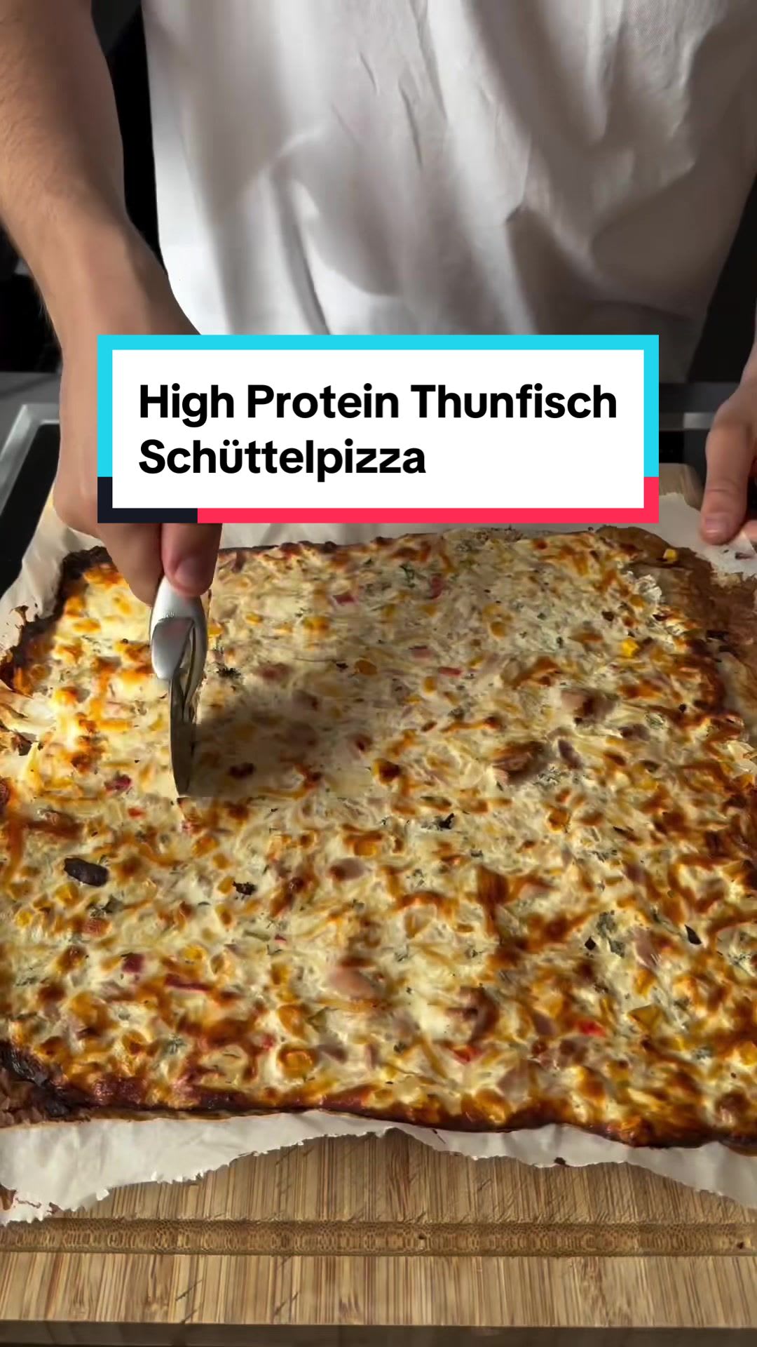 Thunfisch Schüttelpizza
