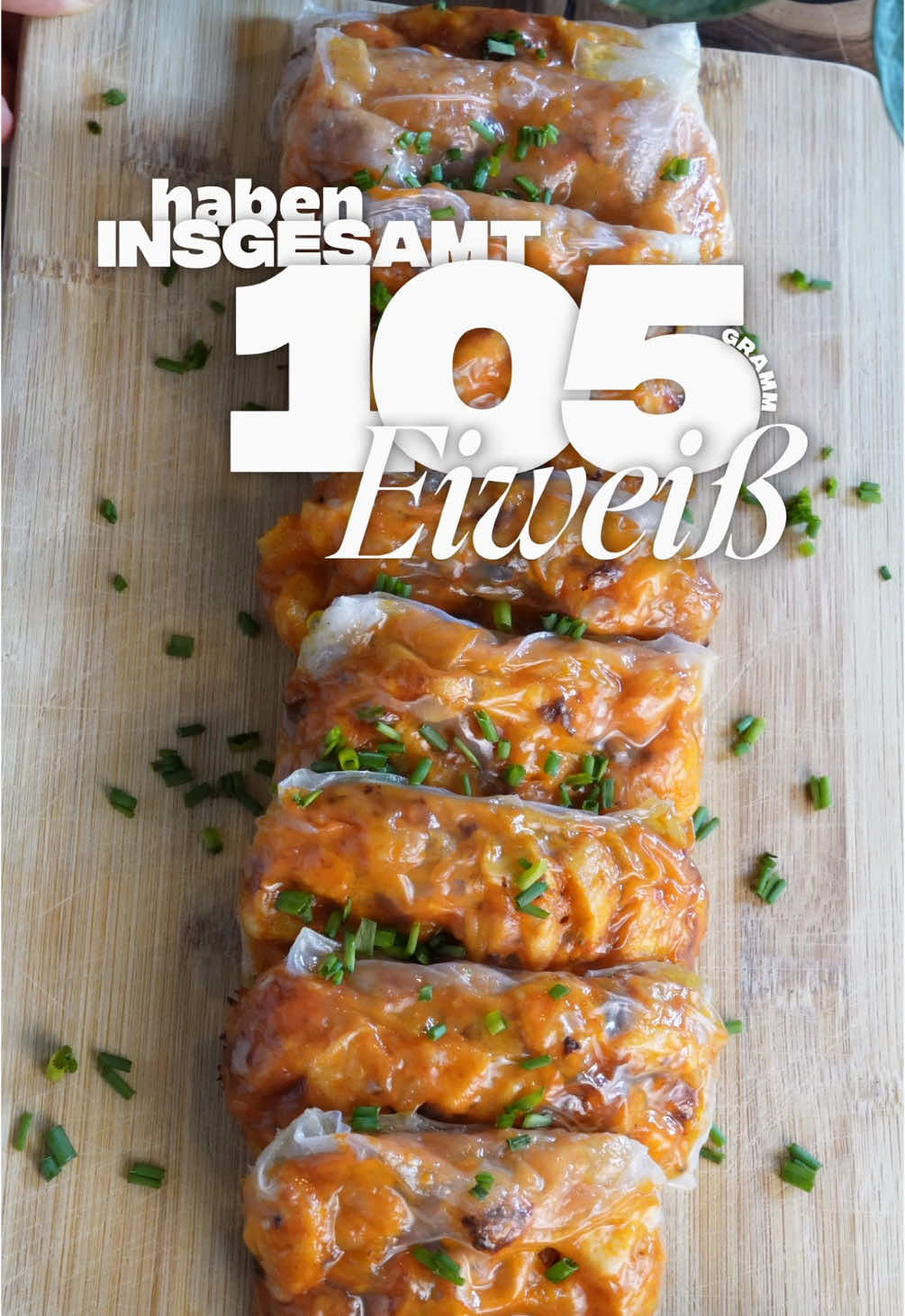 Crispy Rice Paper Chicken Rolls