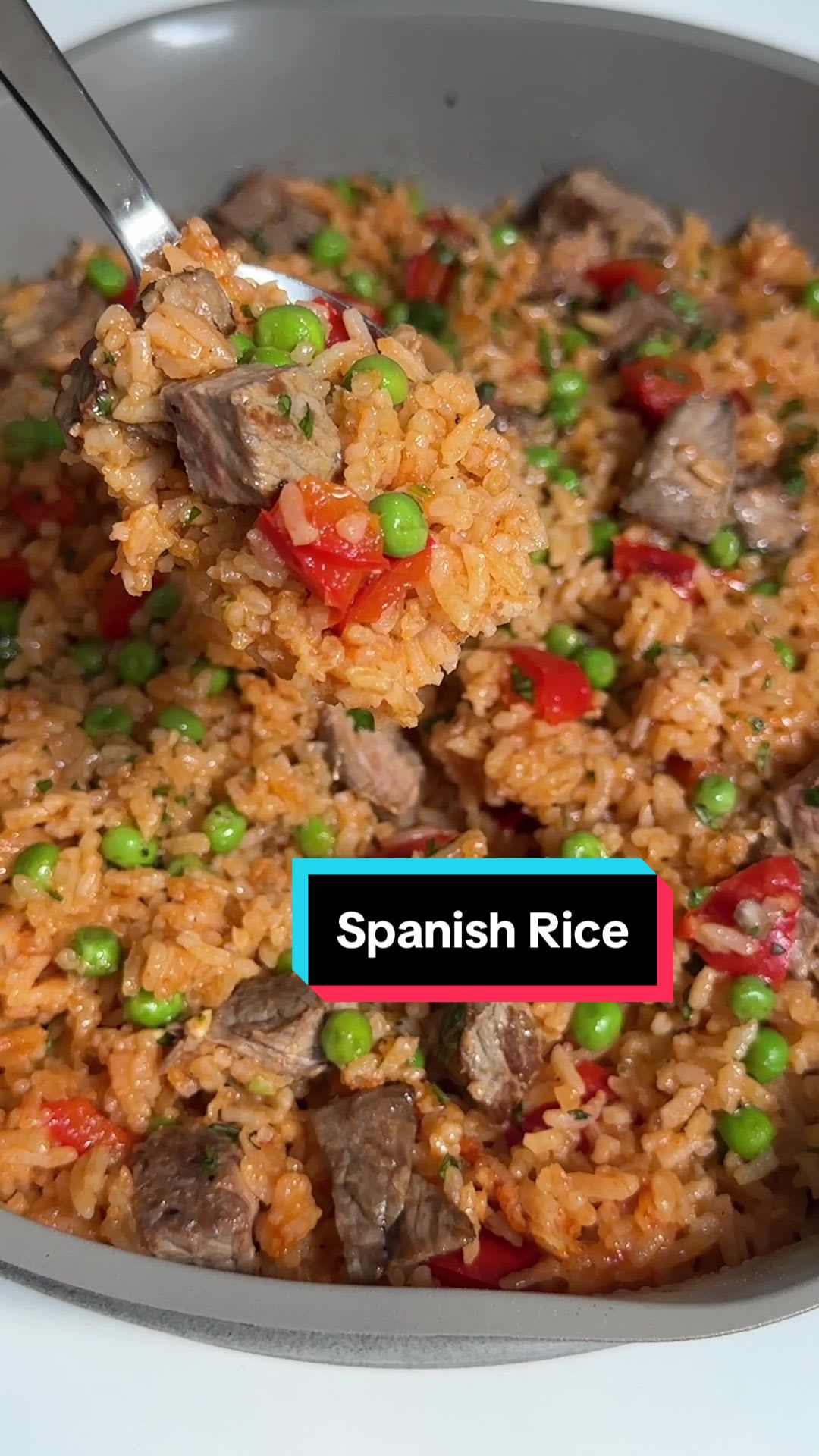 Spanish Rice with Steak