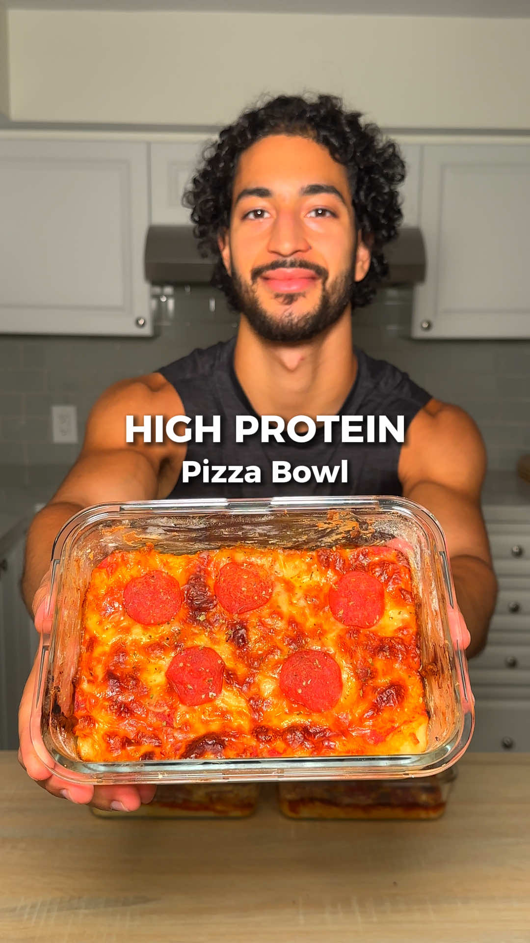 One-Bowl Protein Pizza
