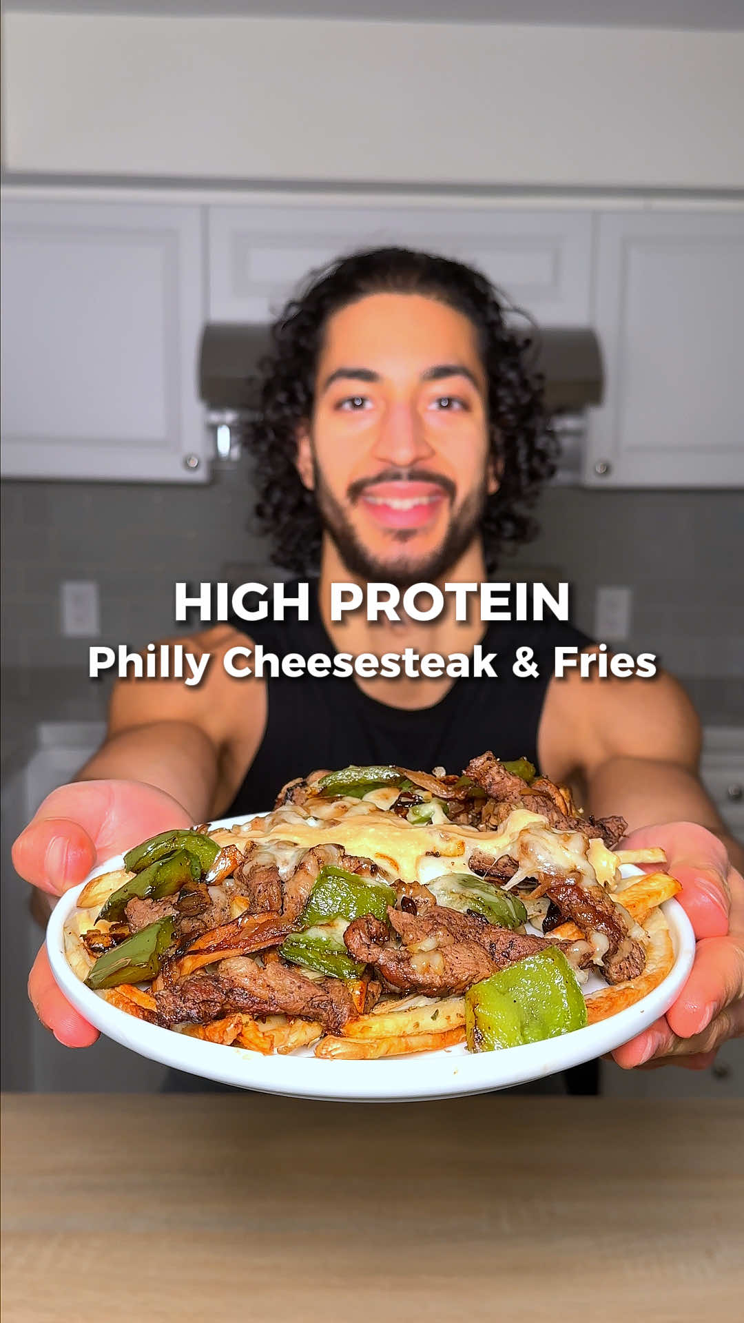 Philly Cheesesteak & Garlic Fries