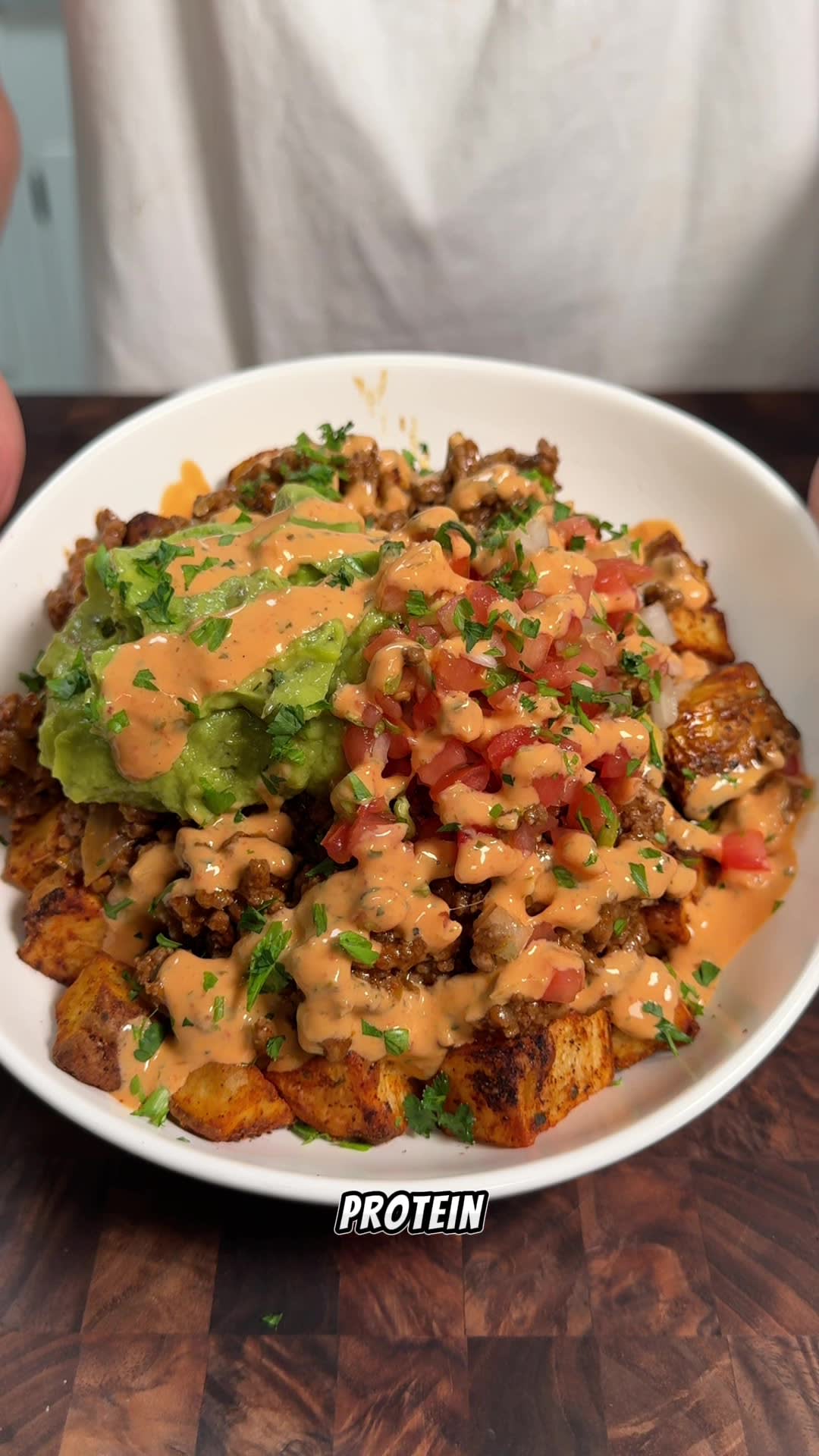High Protein Beef & Potato Bowl