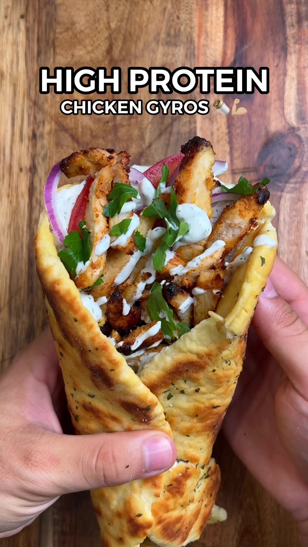 High Protein Chicken Gyros