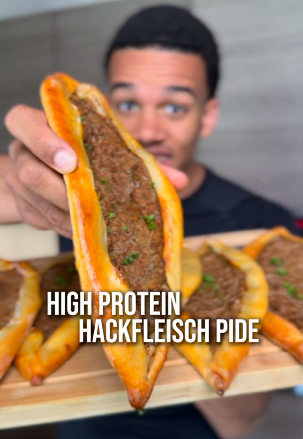 High Protein Hackfleisch Pide