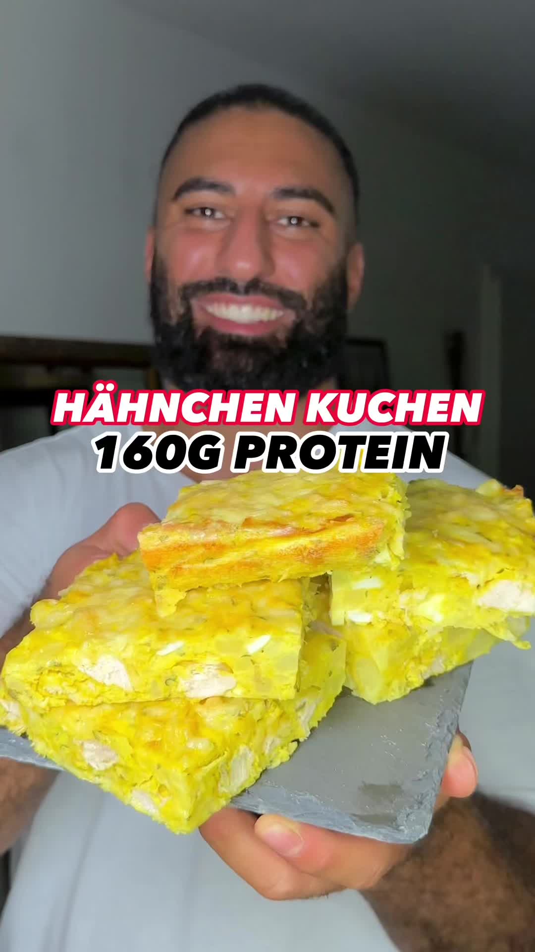 Tunesische Tajine (Kartoffel-Hähnchen-Kuchen)