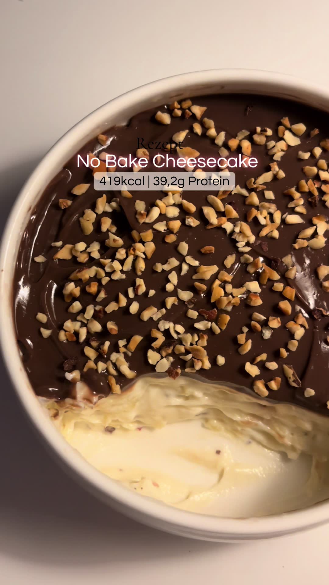 No-Bake Apfel Cheesecake