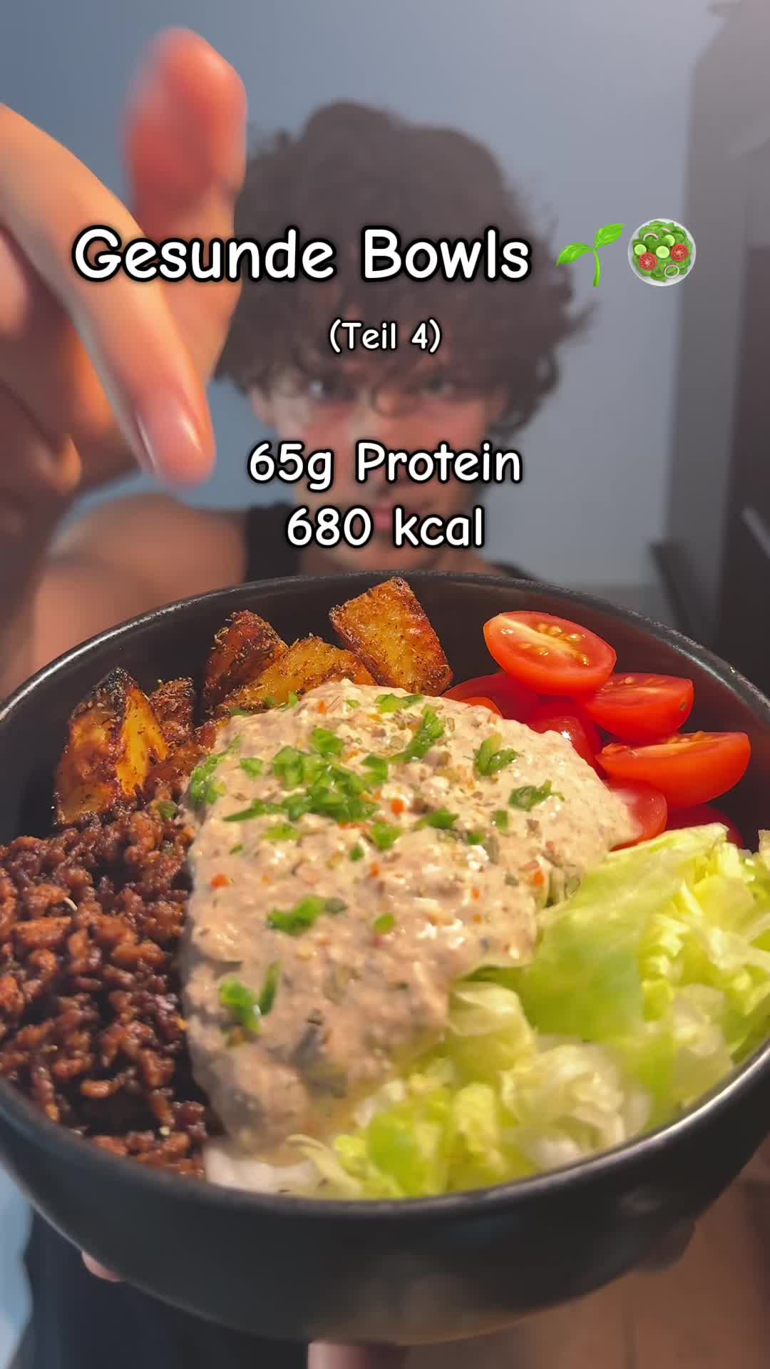 Protein Hackfleisch Bowl