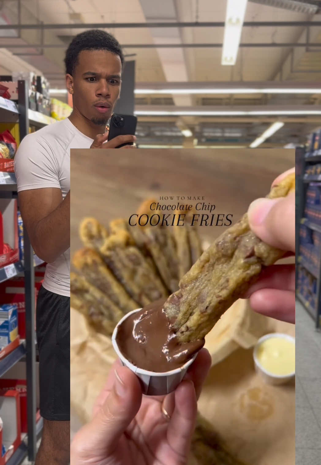 High Protein Cookie Fries
