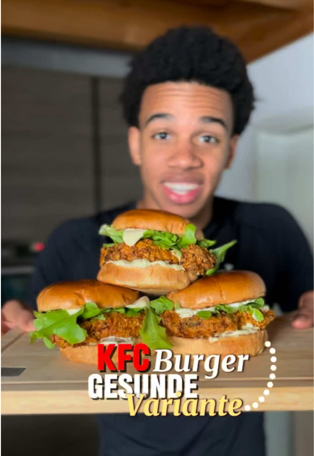 KFC Style Chicken Burger