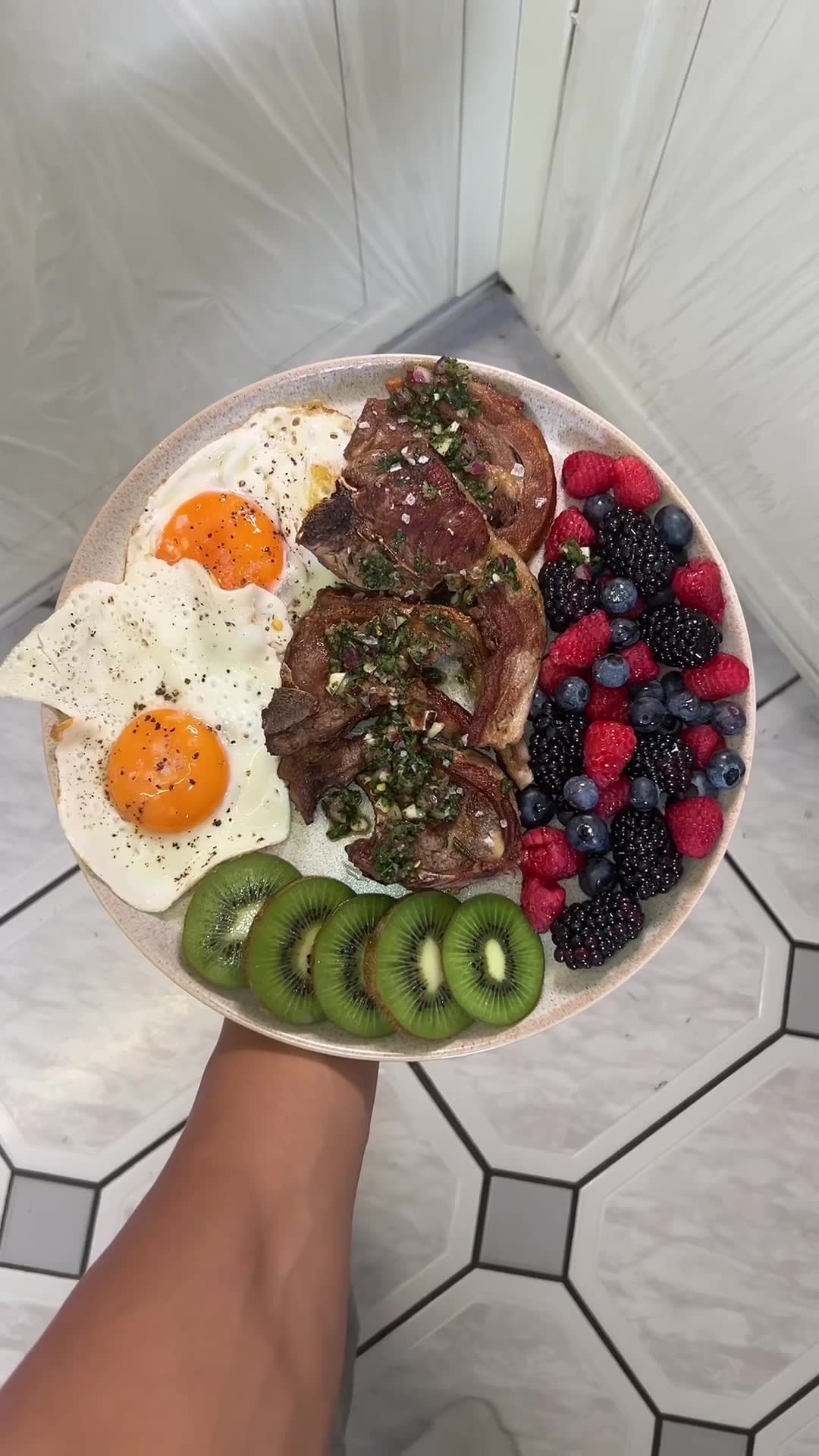 Steak & Eggs Plate