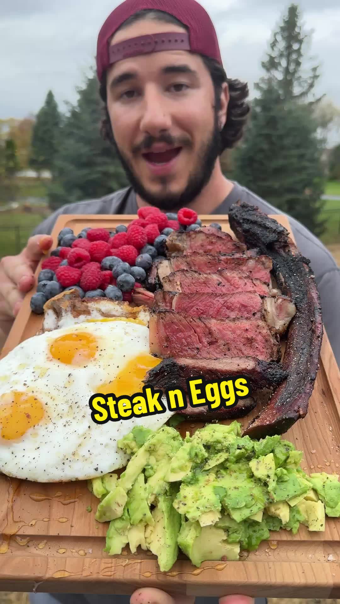 Primal Steak n Eggs Board