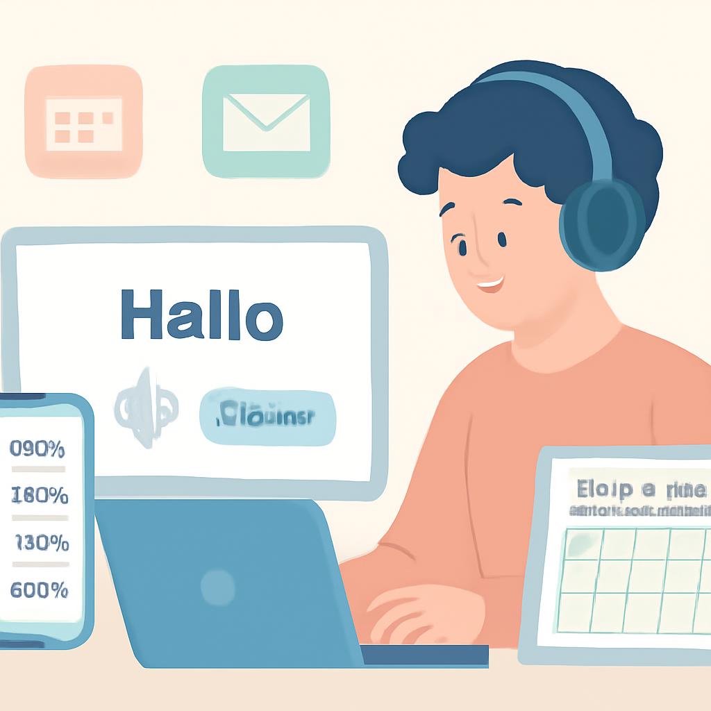 Online Almanca Kursu: Çalışma Planı ve Dijital Öğrenmede Başarı Rutinleri