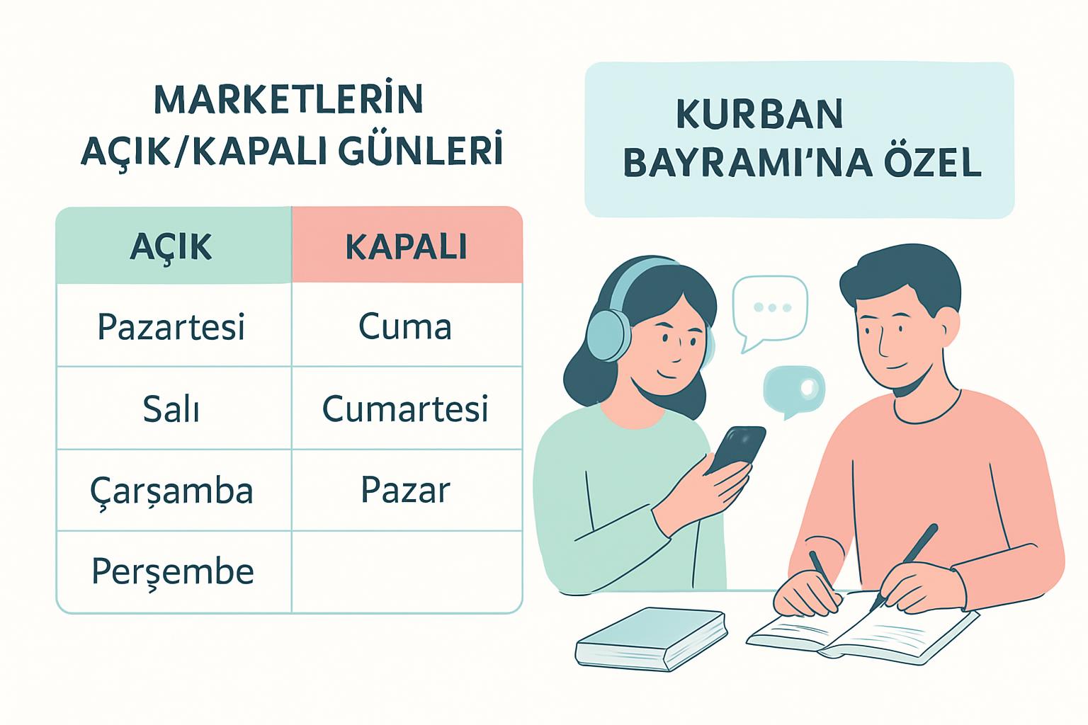 Kurban Bayramı 2026 İçin Almanya'da Pratik Rehber: Market, Mesaj ve Günlük Almanca Cümleler destek görseli 2