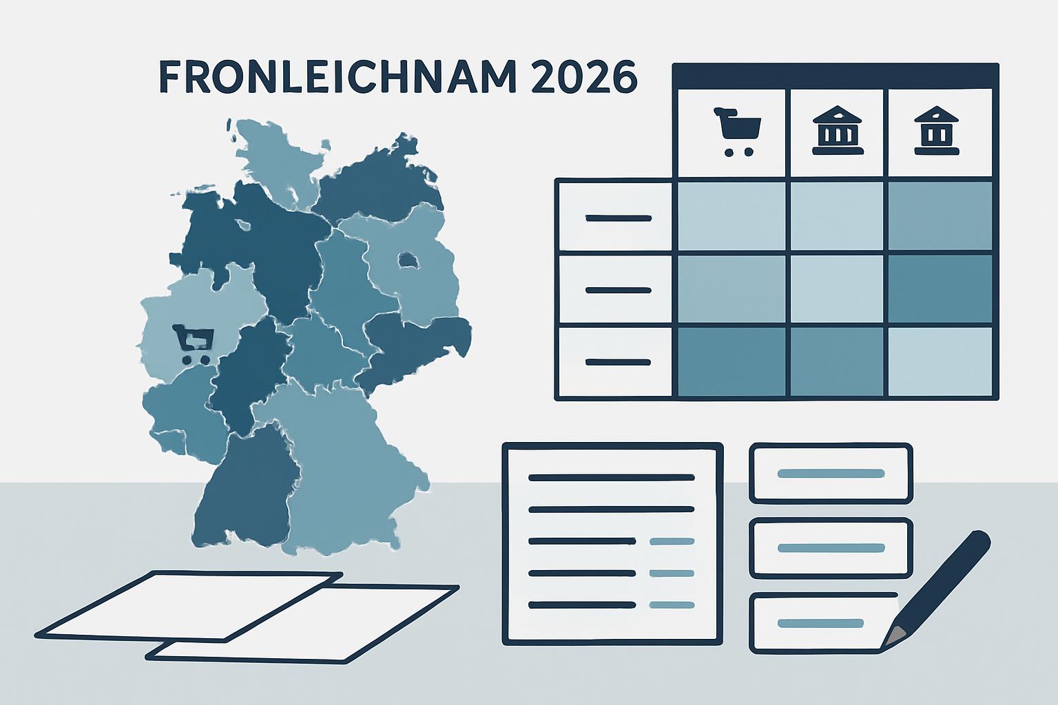 Fronleichnam 2026: Eyaletlere Göre Resmi Tatil, Market ve Okul Durumu Karar Rehberi destek görseli 1