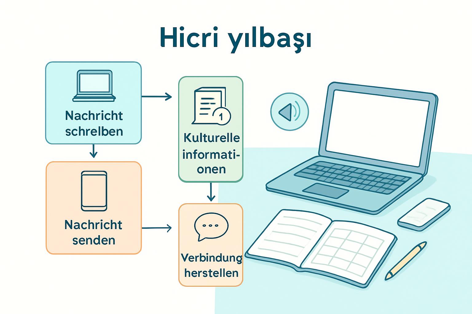 Hicri Yılbaşı 2026 Almanya: Almanca Mesaj ve Kültürel Açıklama Rehberi destek görseli 1