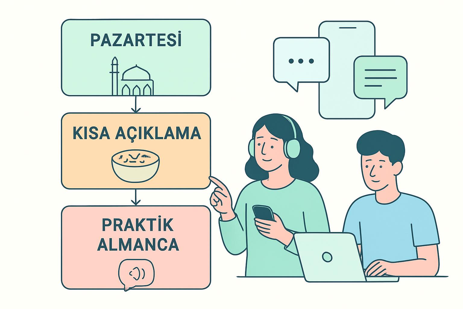 Almanya'daki dini ve kültürel günleri Almanca anlatmak: Günlük yaşamda açıklama ve mesaj pratikleri destek görseli 1