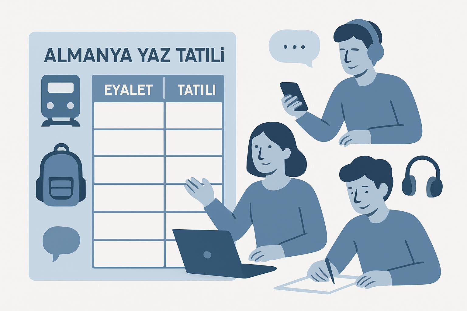 Samsun'da Almanca Yaz Tatili ve Dini-Kültürel Günleri Almanca Anlatmak: 2026 Yazında Günlük Almanca Cümleler ve Yerel Kullanım destek görseli 1