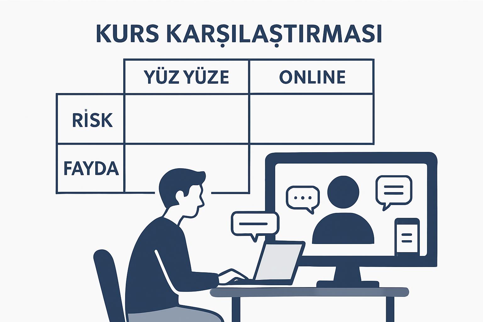 Samsun ve Atakum'da Yüz Yüze A1 Almanca Kursu: Kimler İçin Uygun, Risk-Fayda Karşılaştırması ve Karar Matrisi destek görseli 2