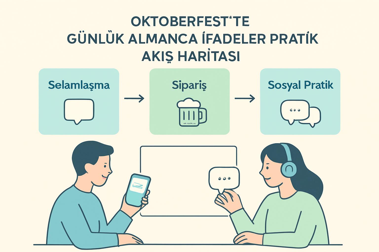 Oktoberfest 2026'da Münih'te Kullanılacak Kolay Almanca İfadeler ve Festivalde Dil Pratiği Adımları destek görseli 1
