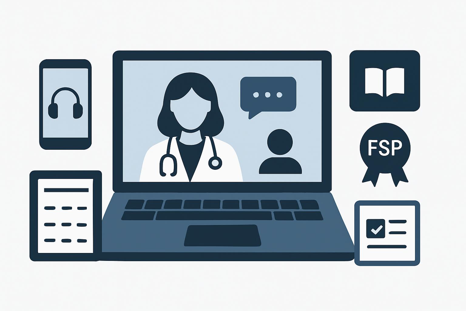 Doktorlar için online Almanca kursu, B2 seviyesi ve stratejik hazırlık destek görseli 3
