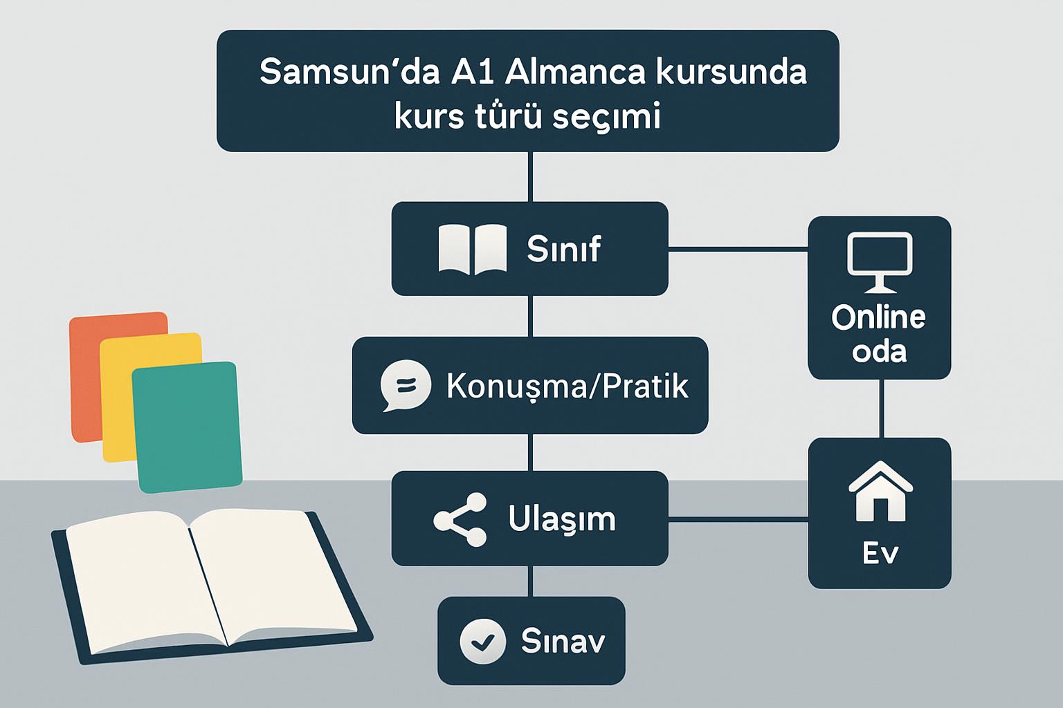 Samsun'da Yüz Yüze A1 Almanca Kursu mu, Online Kurs mu? Kimler İçin, Hangi Hedefe Uygun? destek görseli 1