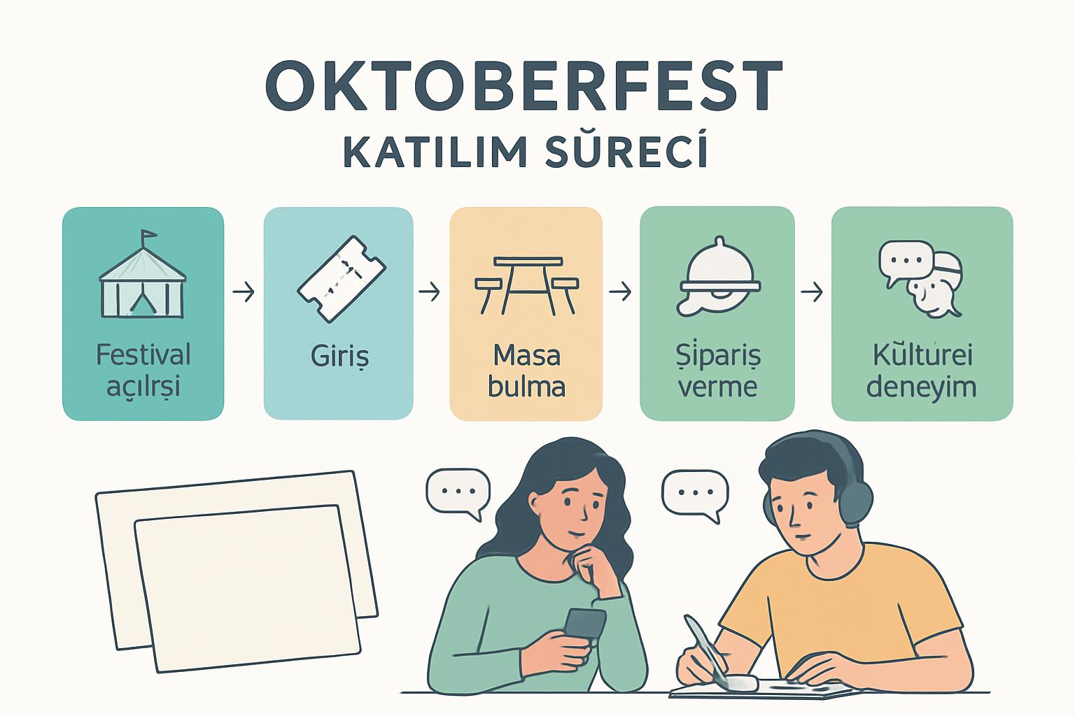 Oktoberfest 2026 Almanca kültürünü anlamak ve festivalde kullanılacak pratik Almanca cümlelerin öğrenilmesi destek görseli 1
