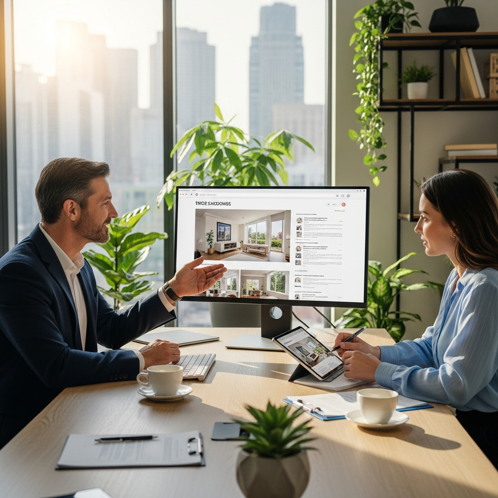 Web design for Richmond real estate properties showcased online