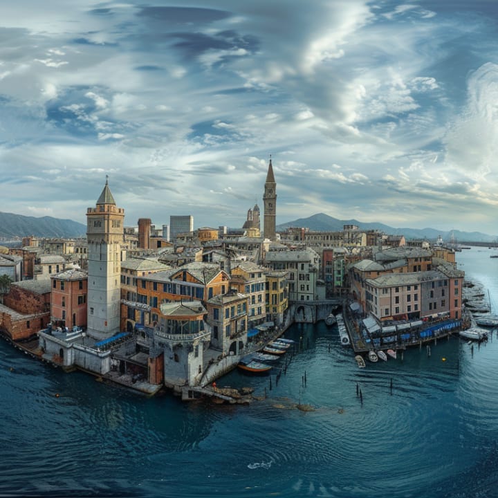 Picture of Genova, Metropolitan City of Genoa, Italy