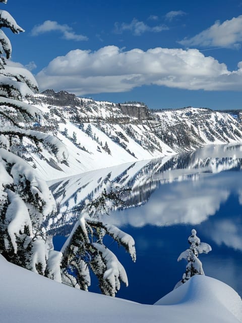 Picture of Crater Lake, Oregon, USA