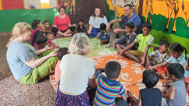 Kindergarten Teaching in Darjeeling, India