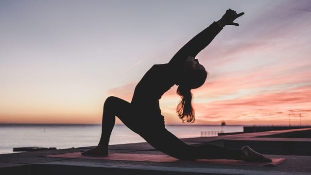 Beach Yoga in Thailand