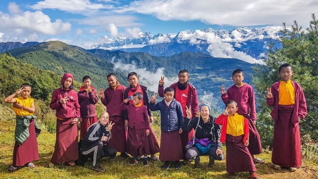 Teaching at Buddhist Monasteries in Nepal