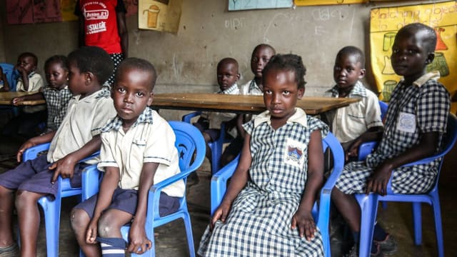 Kindergarten Teaching in Uganda
