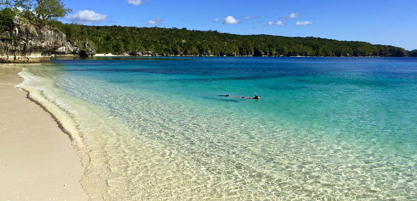 Snorkeling off the beaches of Vanuatu