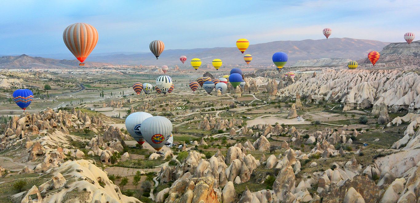 Ballooning in Cappadocia, Turkey