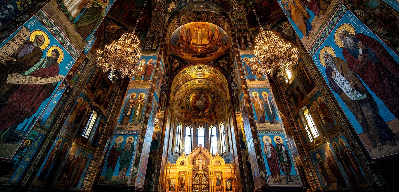 Church of the Savior on Spilt Blood in Moscow, Russia