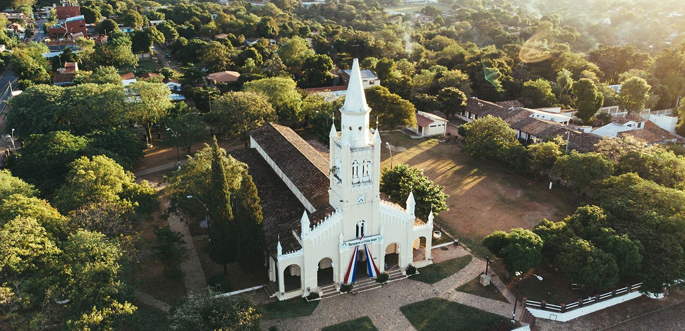 Church in Areguá, Paraguay