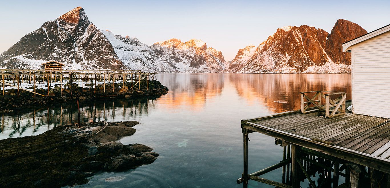 Winter in Lofoten, Norway