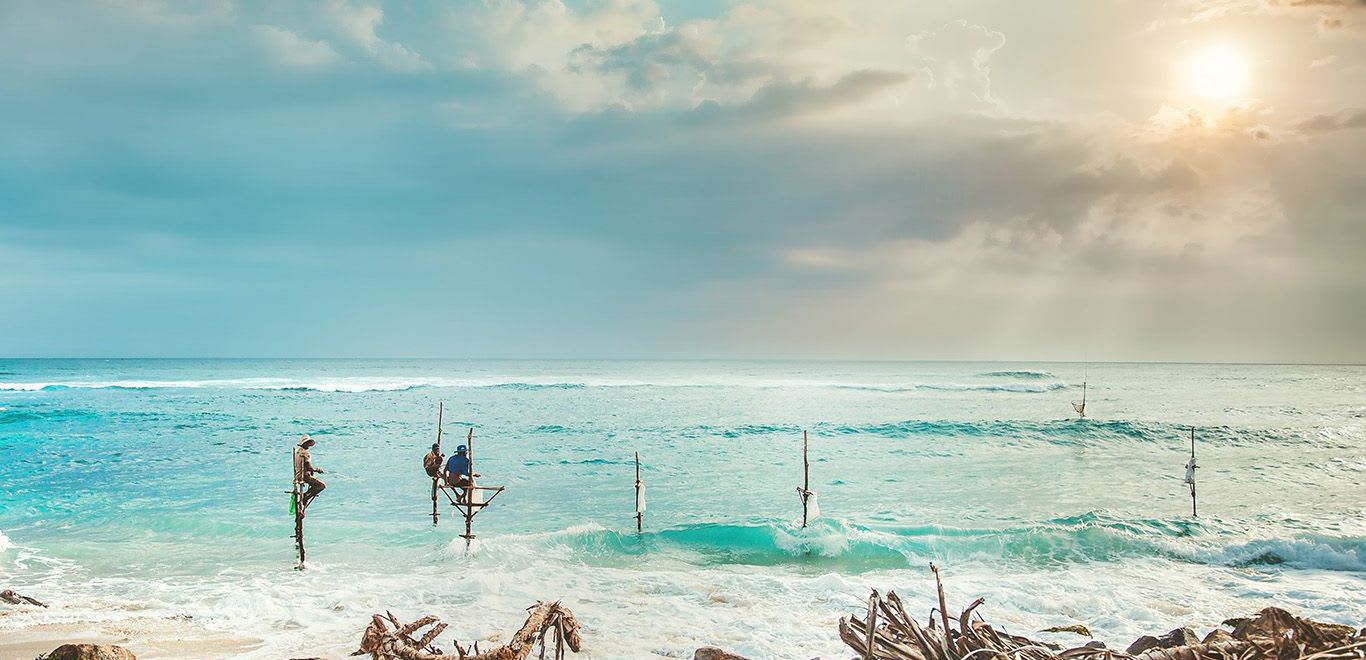 Fisherman in Sri Lanka