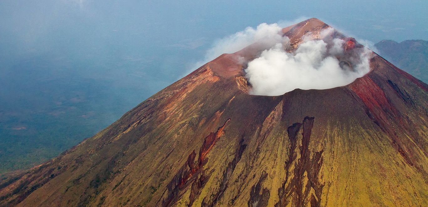 Volcano in Chinandega, Nicaragua