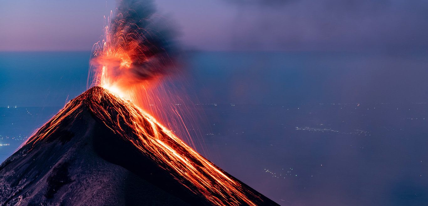 Volcán de Fuego, Guatemala