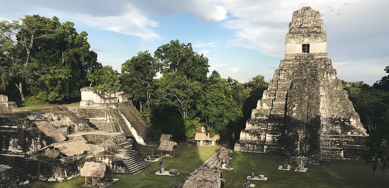 Tikal Temple II in Guatemala