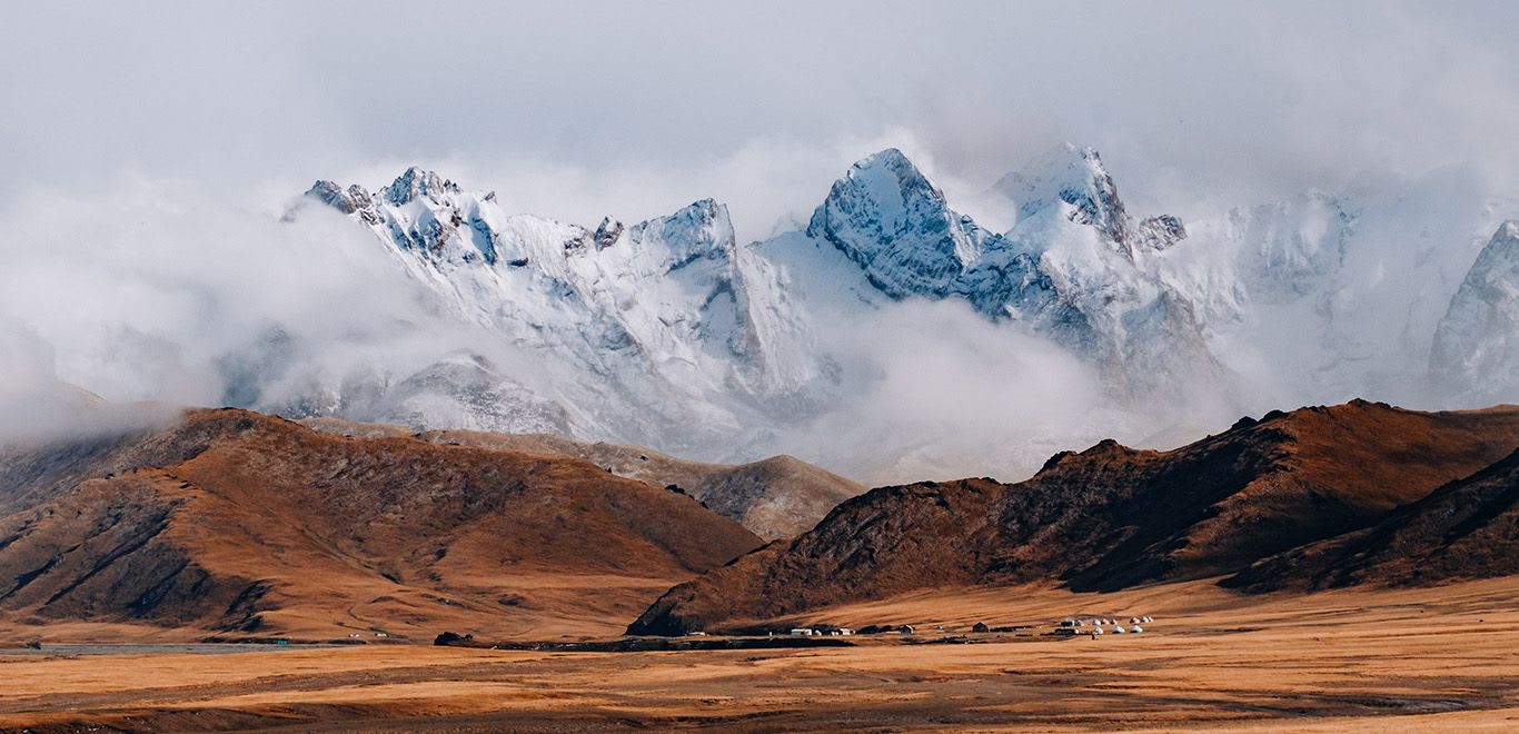 Mountains in Kyrgyzstan