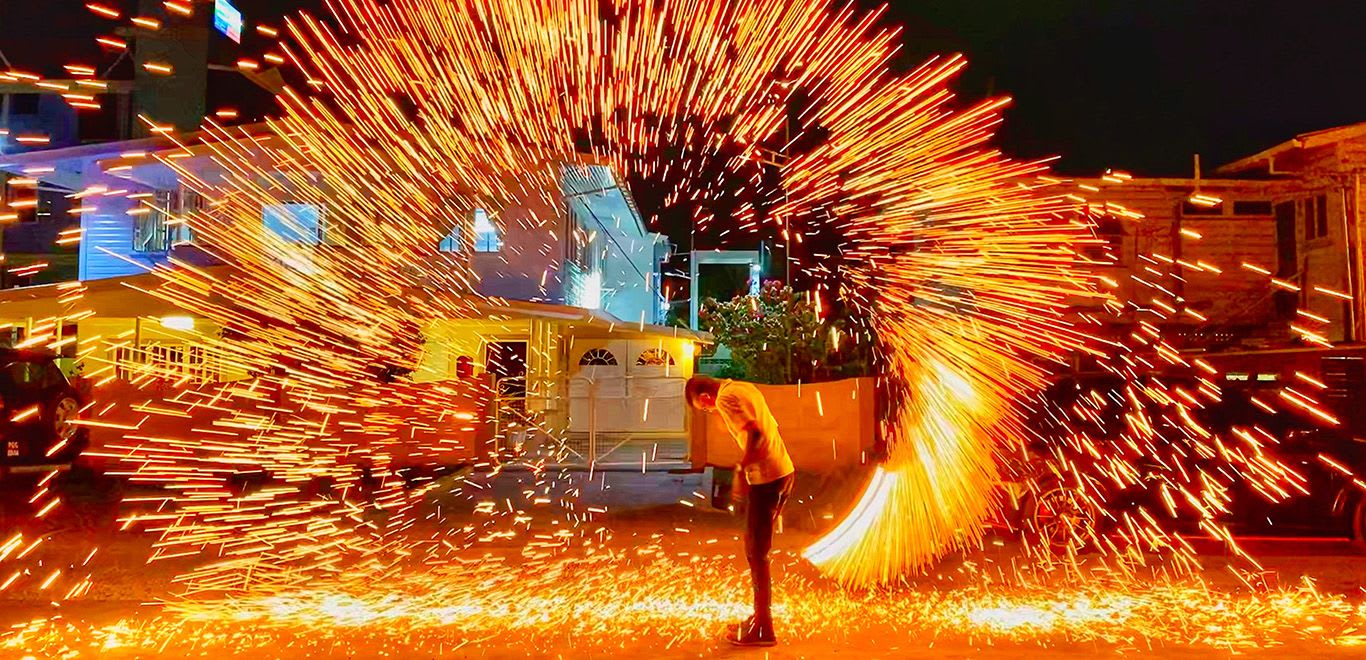 Diwali celebration in Georgetown, Guyana