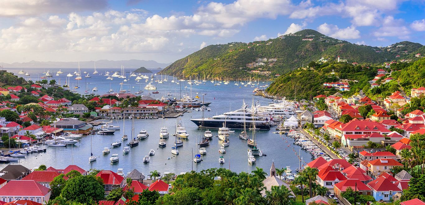 Harbor in St. Barts